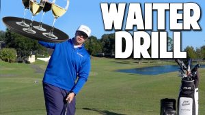 Set Your Wrists Like This For More Solid Golf Shots - Waiter Drill